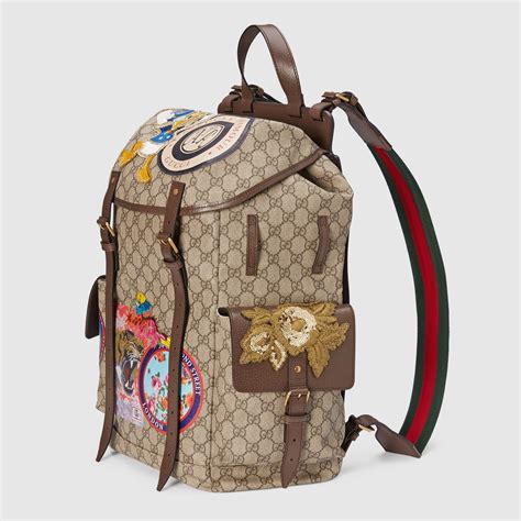 custom gucci iron on backpack|gucci personalization.